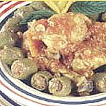 Poulet aux olives farcis