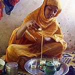 Le thé façon touarègue