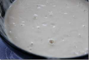 Levain maison, levure de pain, L'khmira الخميرة