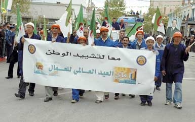 الوادي تحتضن الاحتفالات المخلدة لليوم العالمي للعمال