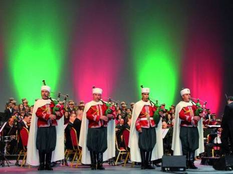 Un spectacle patriotique