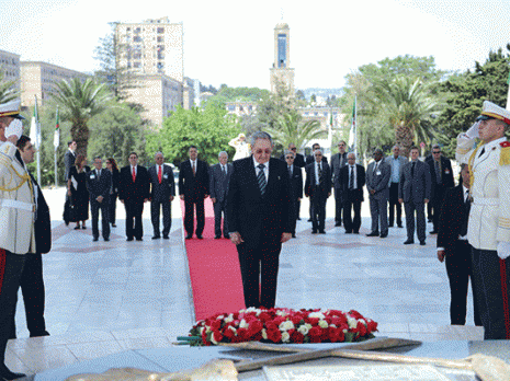 Raul Castro en Algérie