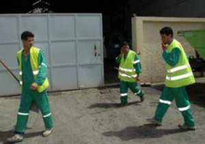 تكريم عمال النظافة لبلدية فرندة في تيارت