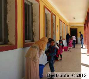 الجمعية الوطنية للعمل التطوعي تحي يوما تطوعيا بإبتدائية الإمام بن ربيح بالجلفة