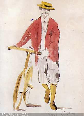 Allem, l'homme à la bicyclette