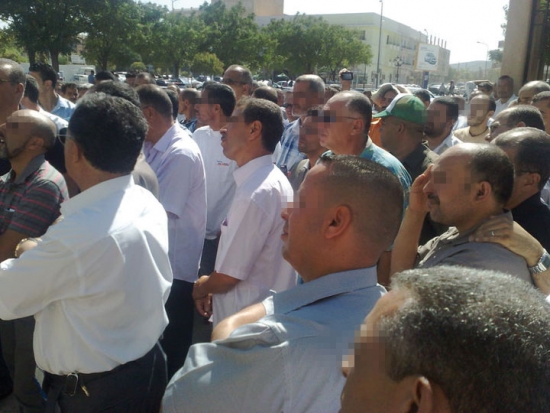 مترشحون لمسابقة توظيف الأساتذة يحتجون ببومرداس