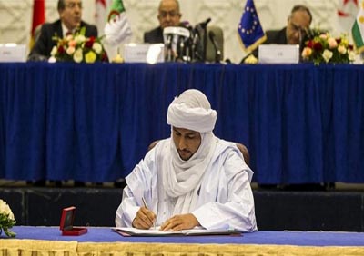 Une «étape historique» dans le processus de règlement de la crise