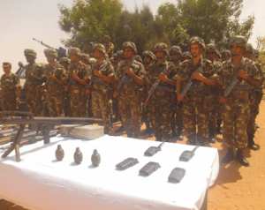 اكتشاف مخبأ يحتوي على أسلحة وعتاد حربي بأدرار