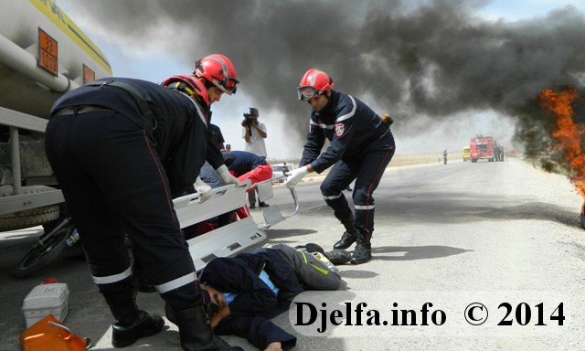 ولايتا الجلفة والمدية لإحتضان مناورة وطنية للتدخل في حال وقوع كوارث طبيعية