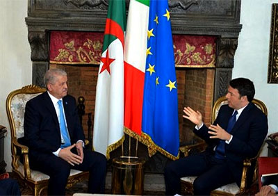 Alger et Rome réaffirment leur attachement à la poursuite du dialogue politique