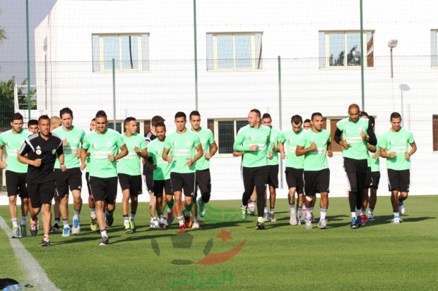Première séance des Verts à Sidi Moussa