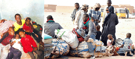 Enfants migrants en Algérie