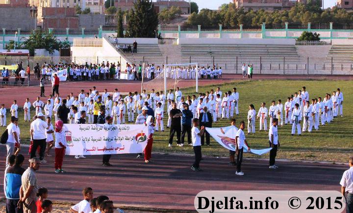 الجلفة تحتضن فعاليات اليوم الأولمبي 2015 وسط حضور أسماء رياضية أولمبية كبيرة