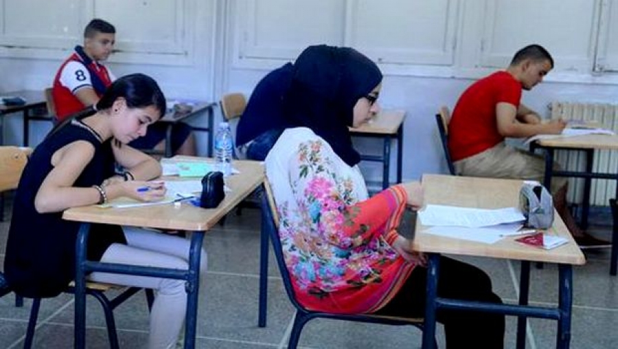 Les candidats au BEM à Alger