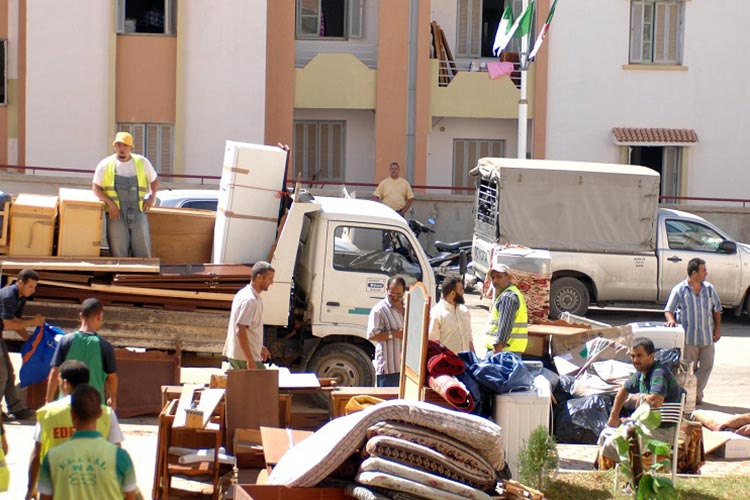 ترحيل 200 عائلة ببواسماعيل في تيبازة