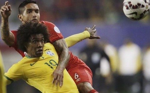 جماعية البرازيل في مواجهة حماس باراغواي