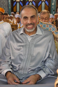 الدكتور مصطفى شريف في محاضرة ضمن سلسلة الدروس المحمدية بوهران