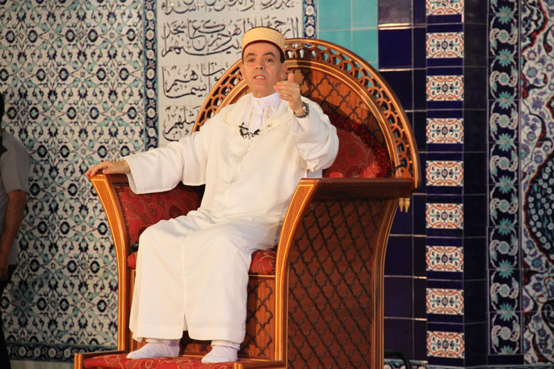 الدكتور محمد بن بريكة في محاضرة ضمن سلسلة الدروس المحمدية بوهران