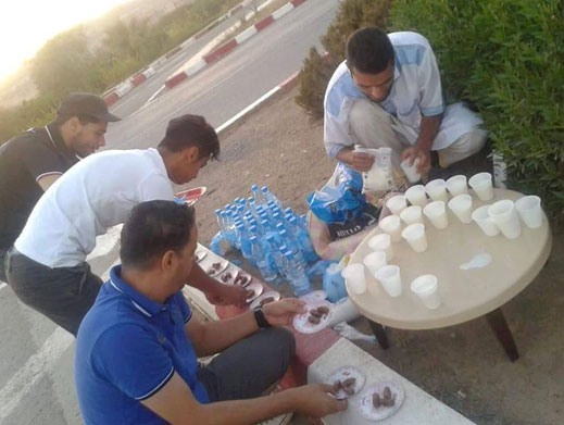 الحملات التطوعية بسعيدة