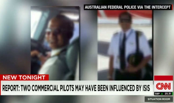 تقرير استخباراتي خطير يثير تساؤلات حول وجود طيارين تجاريين بصفوف داعش.