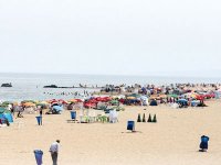 Les estivants soulagés