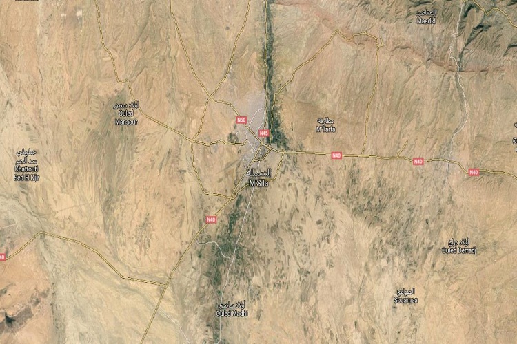 هزة أرضية بقوة 4.1 درجات بالمسيلة