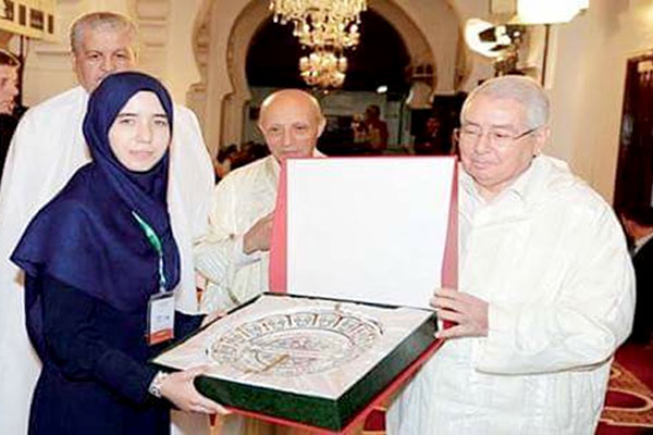 ليس سهلا الوقوف أمام السديس.. وسعيدة بتشريف الجزائر