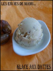 Glace aux dattes