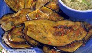 Aubergines à la sauce vinaigrée