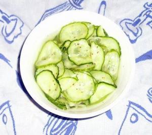 Salade de concombres