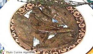 Foie aux oignons vinaigrés