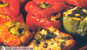 Poivrons farcis aux anchois