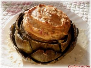 Artichauts farcis aux sardines