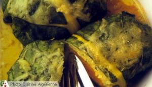 Blettes farcies aux merlans