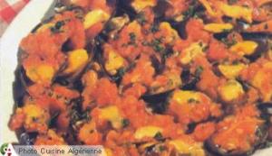 Moules à la sauce tomate
