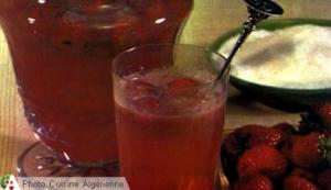 Sirop de fraises