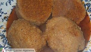 Boulettes de semoule