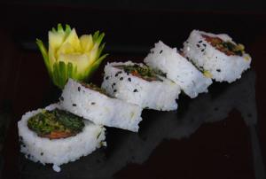 Épinards sauce piquante