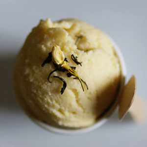 Glace au jasmin