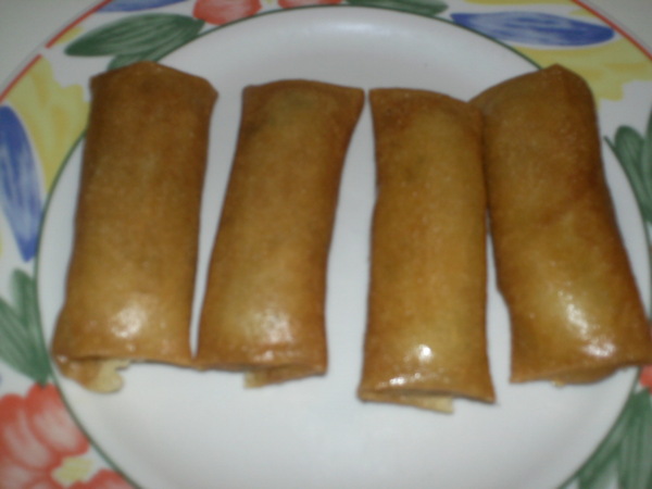 Bricks à la purée de pommes de terre