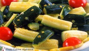 Salade de courgettes