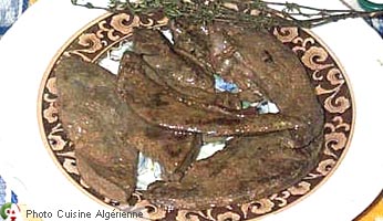 Foie aux oignons vinaigrés