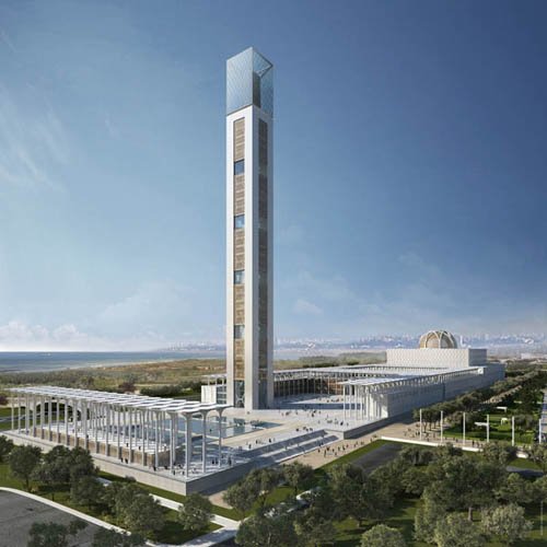 Grande mosquée d’Alger : deux groupements et une entreprise en lice