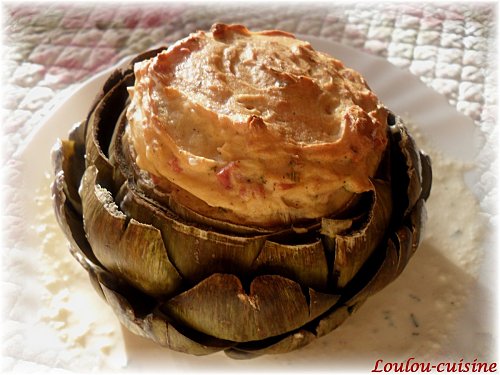 Artichauts farcis aux sardines