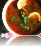 Soupe blé vert concassé