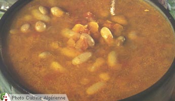 Soupe haricots blancs