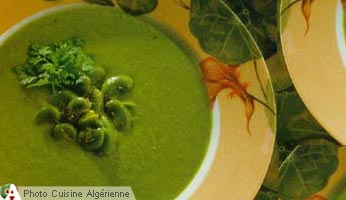 Soupe pois casses fèves