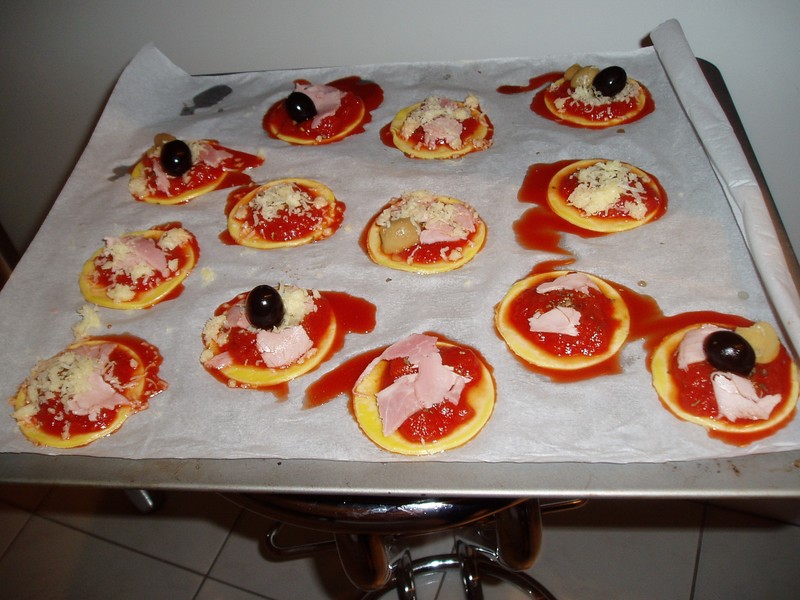 Petites pizzas