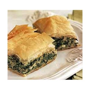 Losanges feuilletés aux épinards