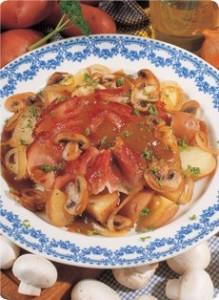 Salade de pommes de terre aux champignons